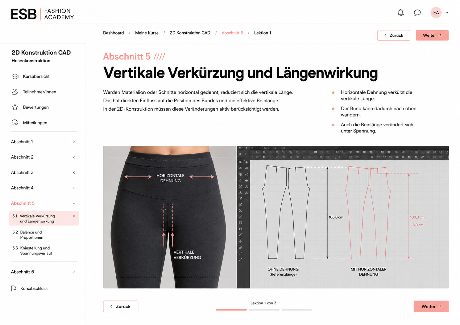 Seitennaht und Bundentscheidung