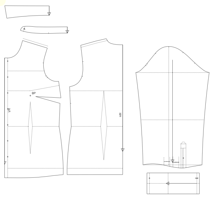 Schnitt B100 ESB